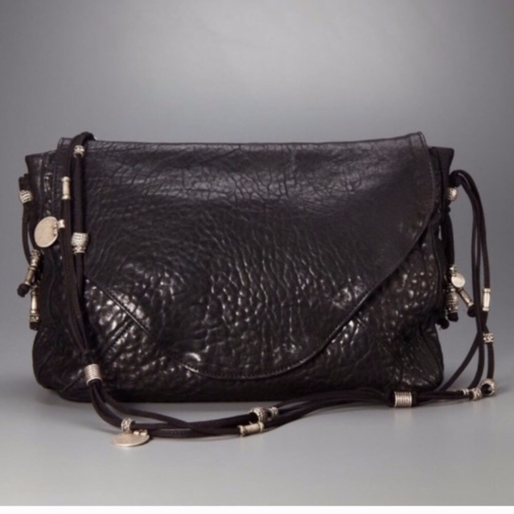 Tylie Malibu Leather Crossbody seen on Miley Cyrus